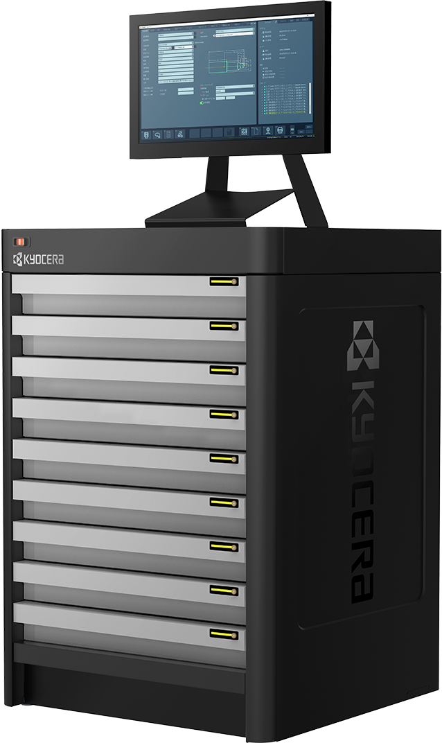 京セラの工具管理システムの筐体_DC550P